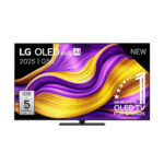 LG OLED83G55LW OLED 4K Smart TV 83 inch (2025) met Gallery Design, α9 Gen6 AI Processor, Dolby Vision IQ en Dolby Atmos voor een meeslepende kijkervaring.