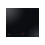 Samsung NZ64B5066FK/U1 inductiekookplaat 60 cm met Dual Flex Zone en Wi-Fi connectiviteit in zwart.